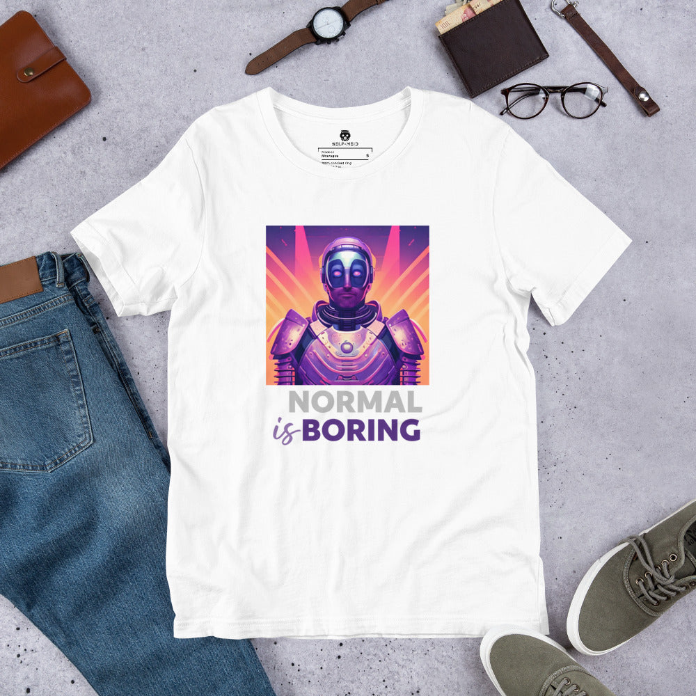 Normal is Boring Unisex Tee