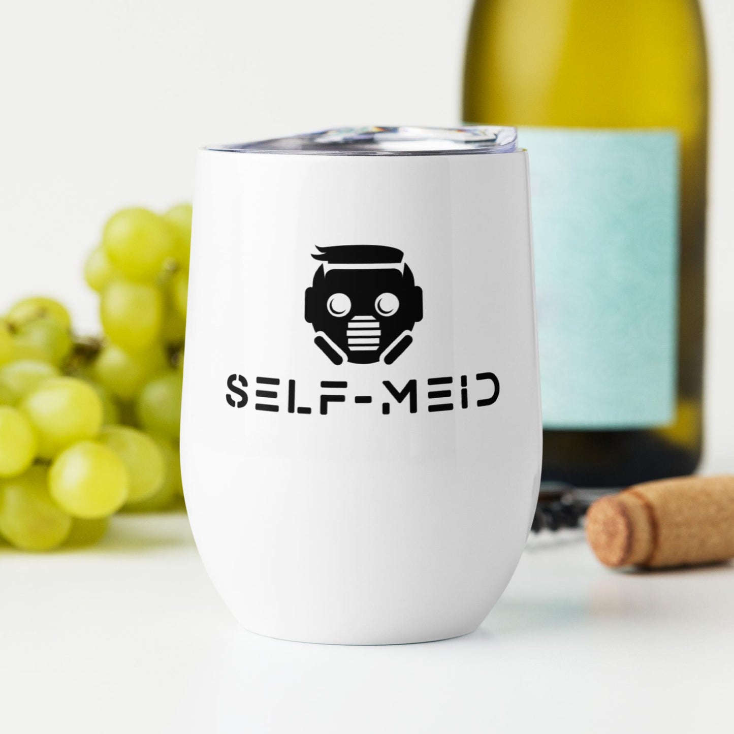 SM Logo Wine Tumbler